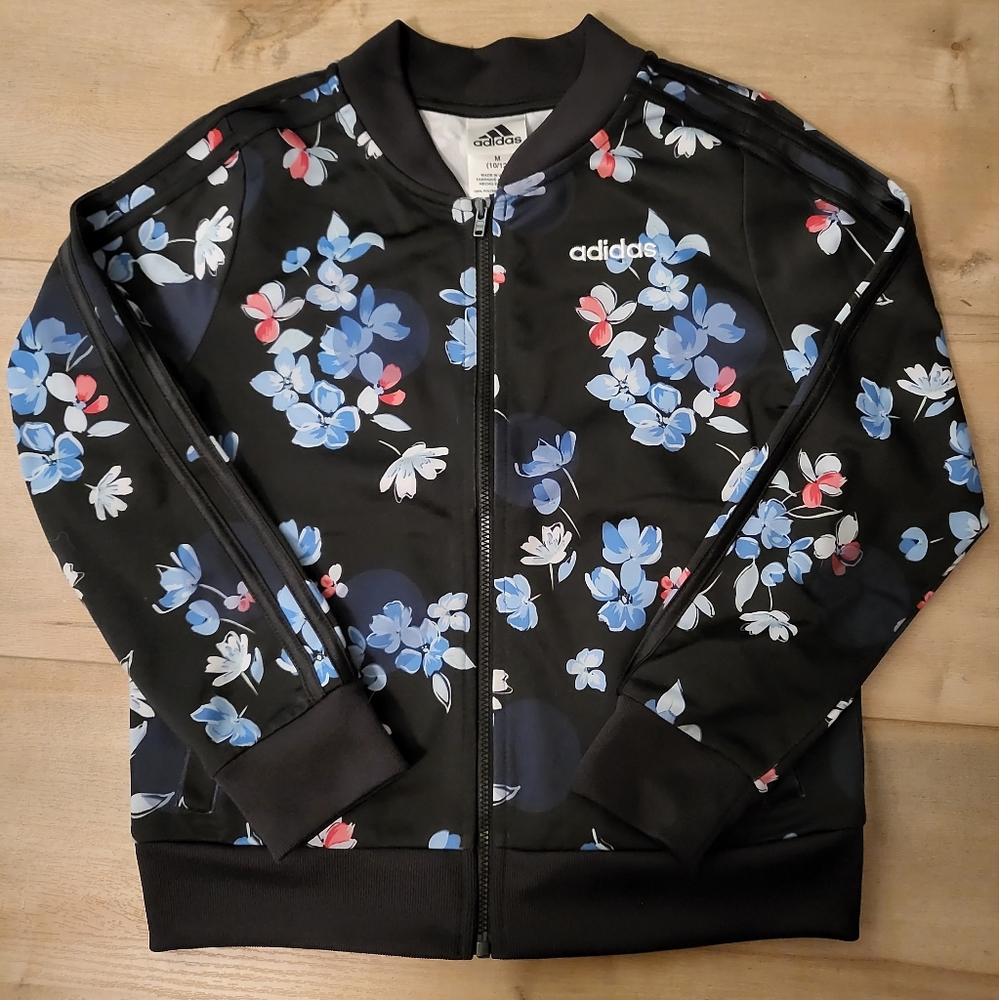 Adidas Girls Track Jacket M 10/12